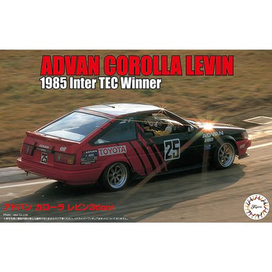 Fujimi 1/24 ADVAN Corolla Levin 3door (ID-291) Plastic Model Kit Item No.: FUJ04691