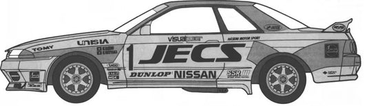 Fujimi 1/24 JECS Skyline (Skyline GT-R [BNR32 Gr.A]) 1992 (ID-299) Plastic Model Kit Item No.: FUJ04746