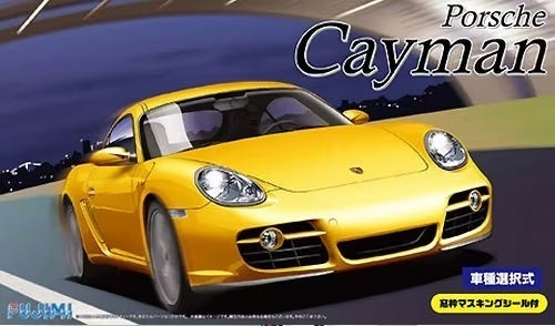 Fujimi 1/24 Porsche Cayman/Cayman S w/Window Frame Masking Seal (RS-20) Plastic Model Kit Item No.: FUJ12696