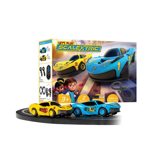 SCALEXTRIC MY FIRST SCALEXTRIC LET'S PLAY - RACE SET (BATTERY OPERATED)