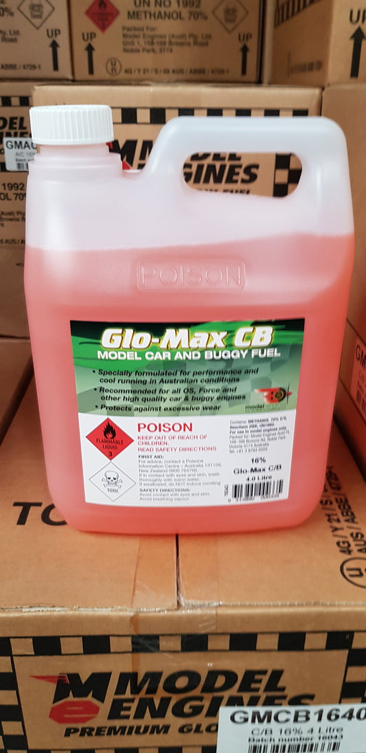 (DG) GLO-MAX CB FUEL 16% NITRO 4 LT