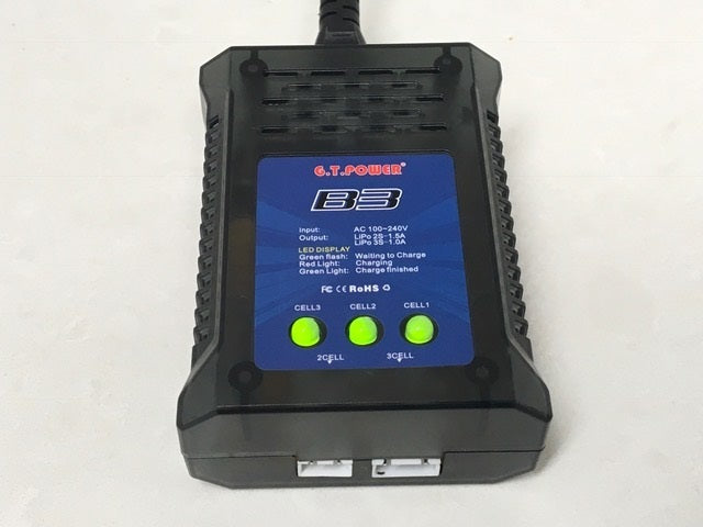 240v lipo charger 2-3s GT-B3