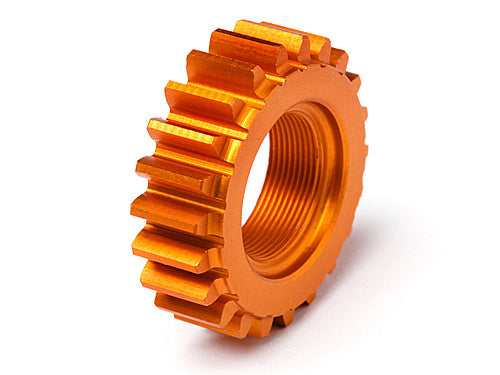 HPI 106631 THREADED PINION 22TX12MM (1M) (ORANGE) HPI-106631