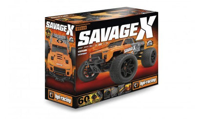 HPI 1/8 Savage X Flux V2 GT-6 RTR Brushless Monster Truck [160101]