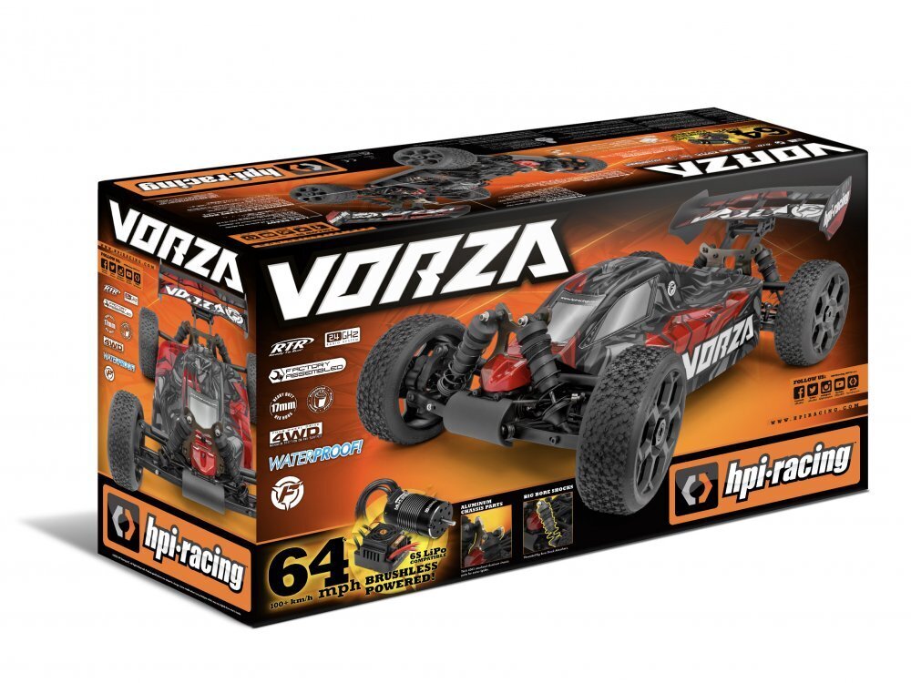 HPI 1/8 Vorza Buggy Flux 4WD Brushless Electric RTR [160178] HPI-160178