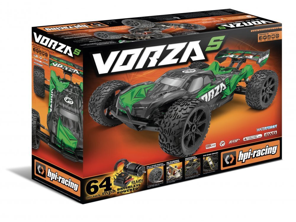 HPI 1/8 Vorza S Truggy flux [160182]