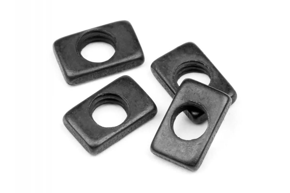 HPI 101226 3mm Rectangle Steering Nuts 4Pcs HPI-101226