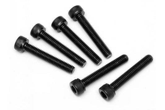 HPI 94710 5x30mm Fine Thread Cap Head Screws 6Pcs HPI-94710