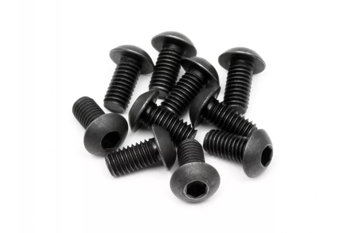 HPI Z351 3x6mm Fine Thread Button Head Screws 10Pcs HPI-Z351