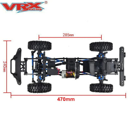 RIVERHOBBY MC28 285mm Rock Crawler with 2.4Ghz Radio, Brushed Motor, Nimh Battery and Charger - RH-1048