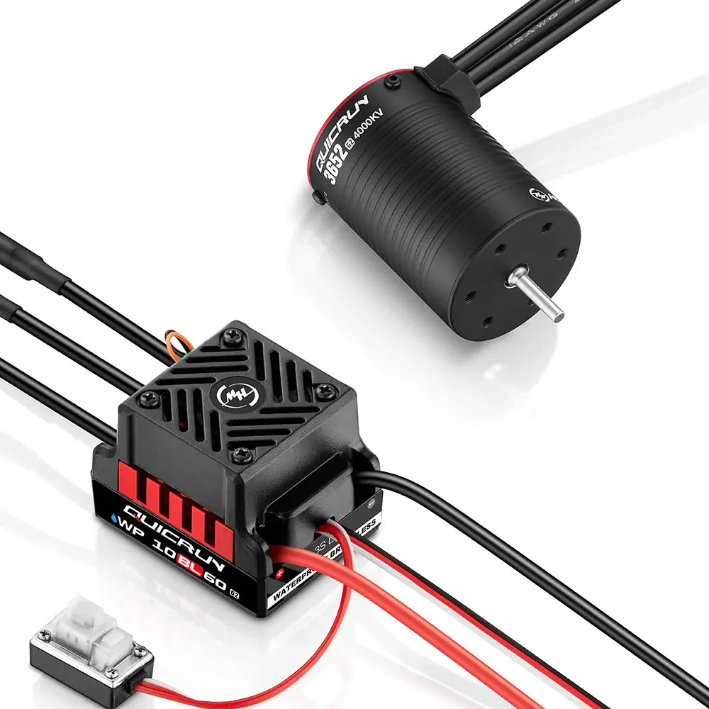 QUICRUN COMBO ESC G2 WP10BL60/3652SL 4000KV G2 MOTOR