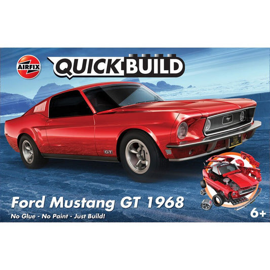 AIRFIX QUICKBUILD FORD MUSTANG GT 1968 J6035