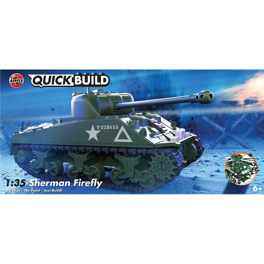 AIRFIX QUICKBUILD 1/35 SHERMAN FIREFLY TANK