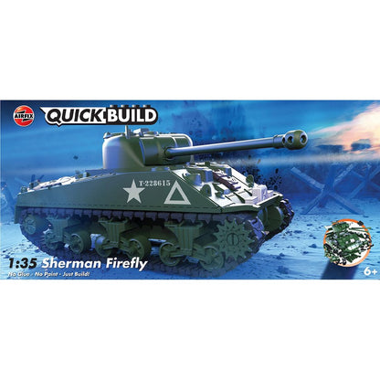 AIRFIX QUICKBUILD 1/35 SHERMAN FIREFLY TANK