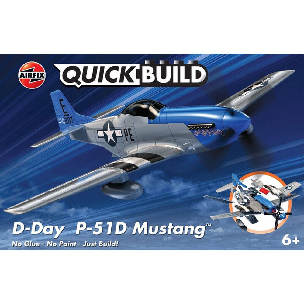 AIRFIX QUICKBUILD D-DAY MUSTANG
