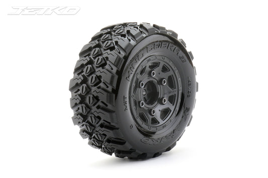 Jetko 1/10 SC EX-KING COBRA Tyres (Claw Rim/Black/Medium Soft/14mm) JKO3102CBMSGNB3