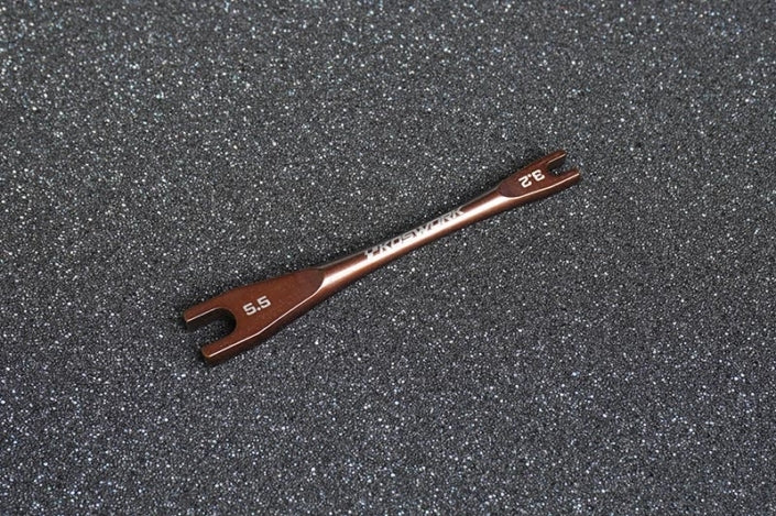 Steel Turnbuckle Wrench (3.2mm & 5.5mm) (For Associated Cars & 3mm Nut) KOS13235