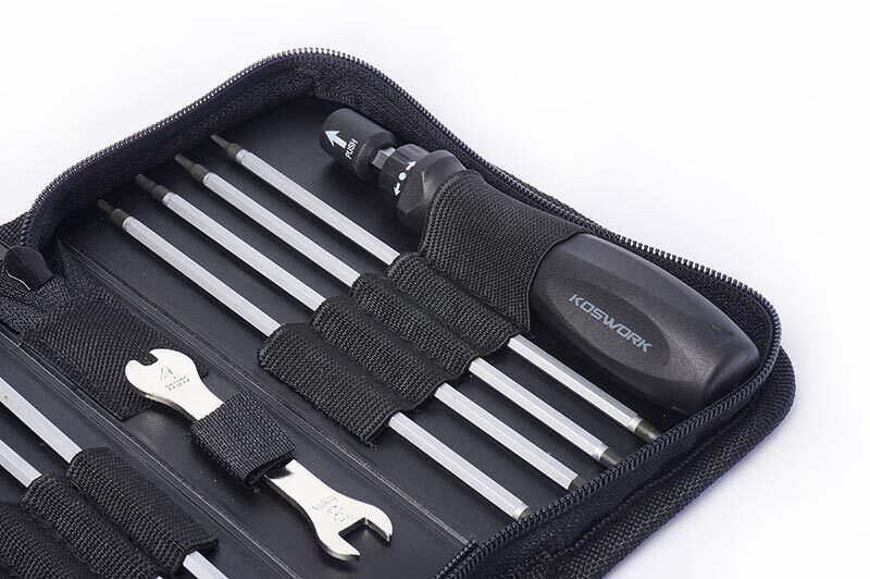 COMPLETE TOOL KIT V2 W/POUCH (LIGHT LARGE TRI HANDLE)