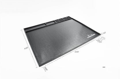 Assembly Tray / Cleaning Tray 550*450mm Black (1/10 Buggy & Onroad)