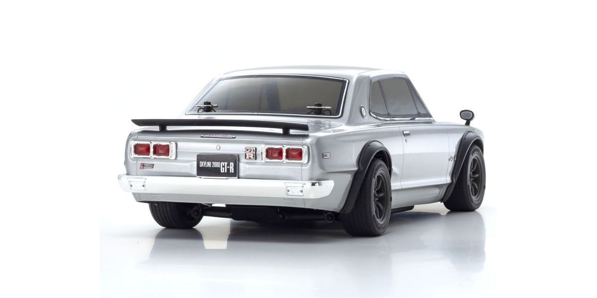 Kyosho 1/10 Fazer Mk2 Nissan Skyline 2000GT-R Tuned Ver. Silver 4WD Electric Car [34425T1]