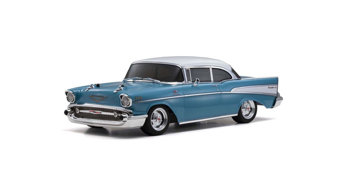 Kyosho 1/10 EP 4WD Fazer Mk2 1957 Chevy Bel Air Coupe Tropical Turquoise KYO-34433T1