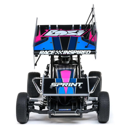 Losi 22S Sprint Car, 1/10 2WD, RTR, Blue