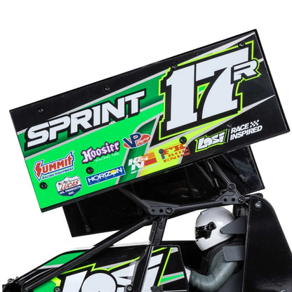 Losi 22S Sprint Car, 1/10 2WD, RTR, Green
