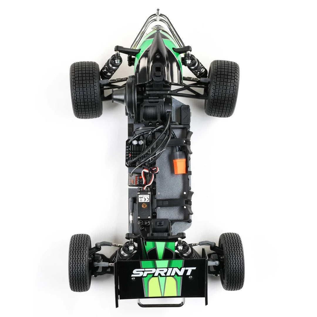 Losi 22S Sprint Car, 1/10 2WD, RTR, Green
