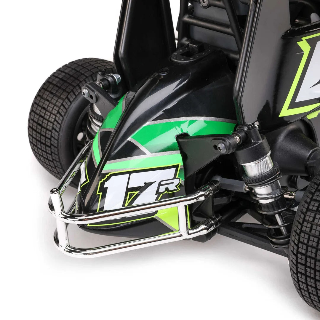 Losi 22S Sprint Car, 1/10 2WD, RTR, Green