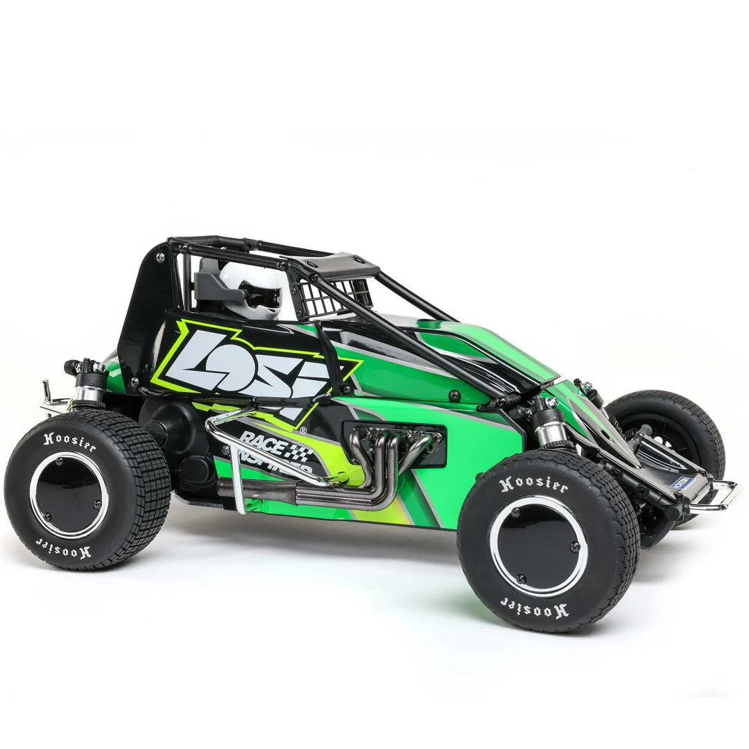 Losi 22S Sprint Car, 1/10 2WD, RTR, Green