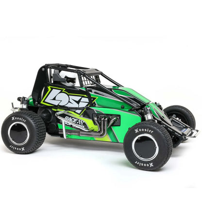 Losi 22S Sprint Car, 1/10 2WD, RTR, Green