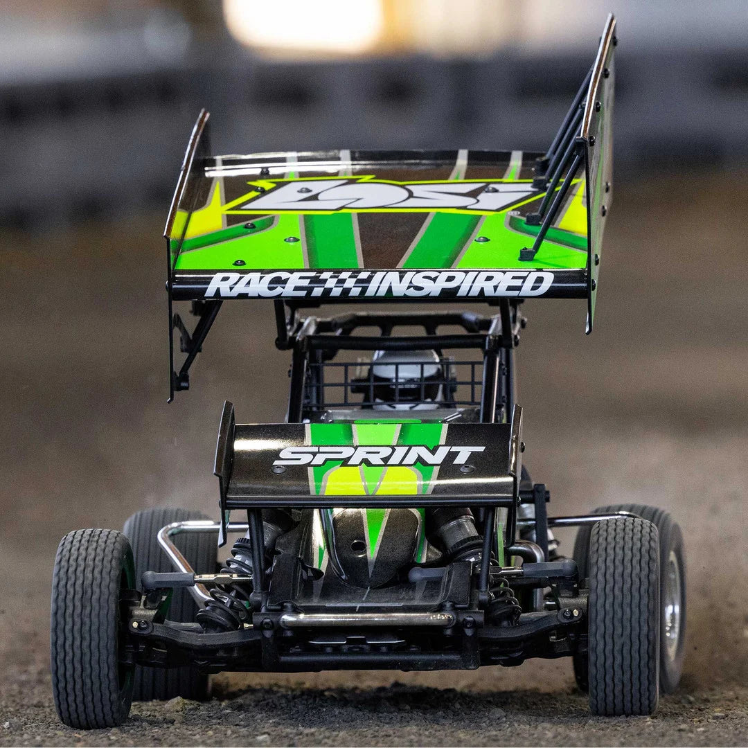 Losi 22S Sprint Car, 1/10 2WD, RTR, Green