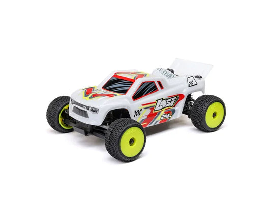 Losi Micro-T 1/28 2WD RC Stadium Truck, RTR, White, LOS-1392T1