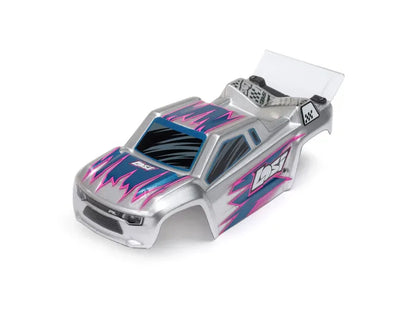 Losi Micro-T 1/28 2WD RC Stadium Truck, RTR, Silver, LOS-1392T2
