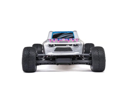 Losi Micro-T 1/28 2WD RC Stadium Truck, RTR, Silver, LOS-1392T2