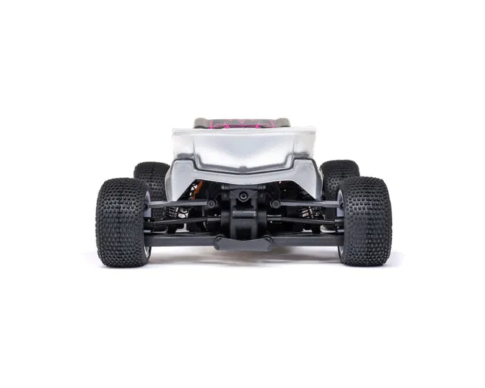 Losi Micro-T 1/28 2WD RC Stadium Truck, RTR, Silver, LOS-1392T2