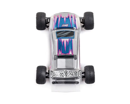 Losi Micro-T 1/28 2WD RC Stadium Truck, RTR, Silver, LOS-1392T2