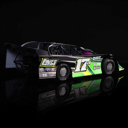 Losi 22S Dirt Late Model 1/10 2WD Dirt Oval RTR, Green