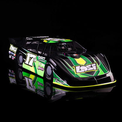 Losi 22S Dirt Late Model 1/10 2WD Dirt Oval RTR, Green