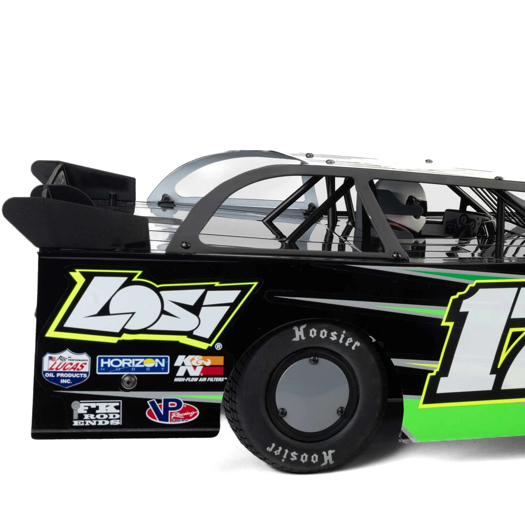 Losi 22S Dirt Late Model 1/10 2WD Dirt Oval RTR, Green