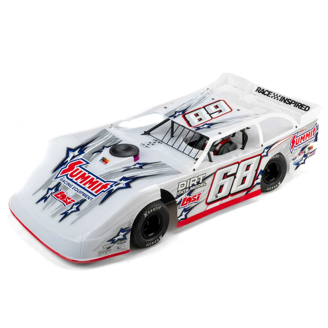 Losi 22S Dirt Late Model 1/10 2WD Dirt Oval RTR with Battery and Charger, Summit Racing