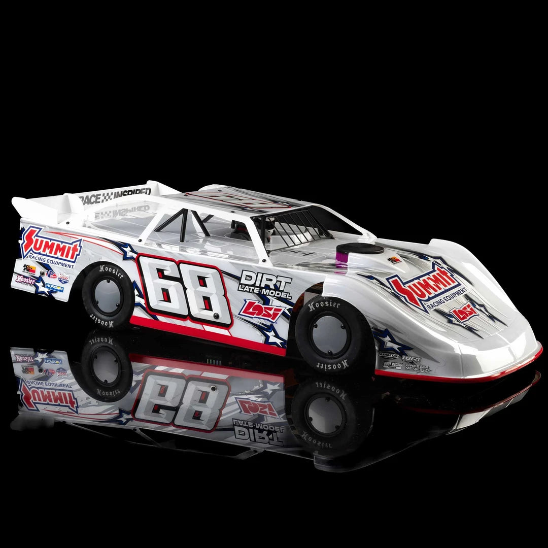 Losi 22S Dirt Late Model 1/10 2WD Dirt Oval RTR with Battery and Charger, Summit Racing