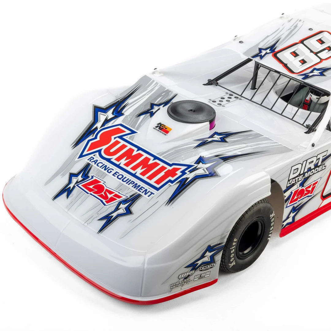 Losi 22S Dirt Late Model 1/10 2WD Dirt Oval RTR with Battery and Charger, Summit Racing