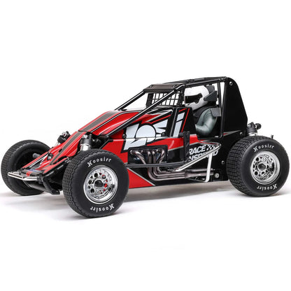 Losi 22S Sprint Car, 1/10 2WD, RTR Combo with Battery and Charger, Red
