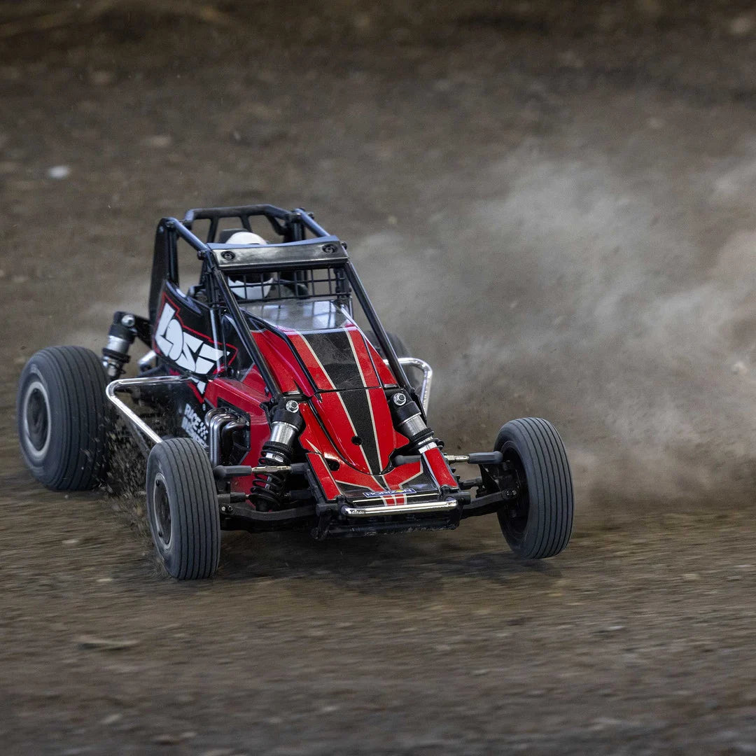 Losi 22S Sprint Car, 1/10 2WD, RTR Combo with Battery and Charger, Red