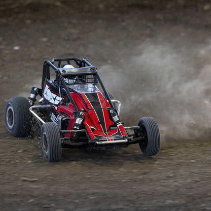 Losi 22S Sprint Car, 1/10 2WD, RTR Combo with Battery and Charger, Red