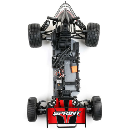 Losi 22S Sprint Car, 1/10 2WD, RTR Combo with Battery and Charger, Red