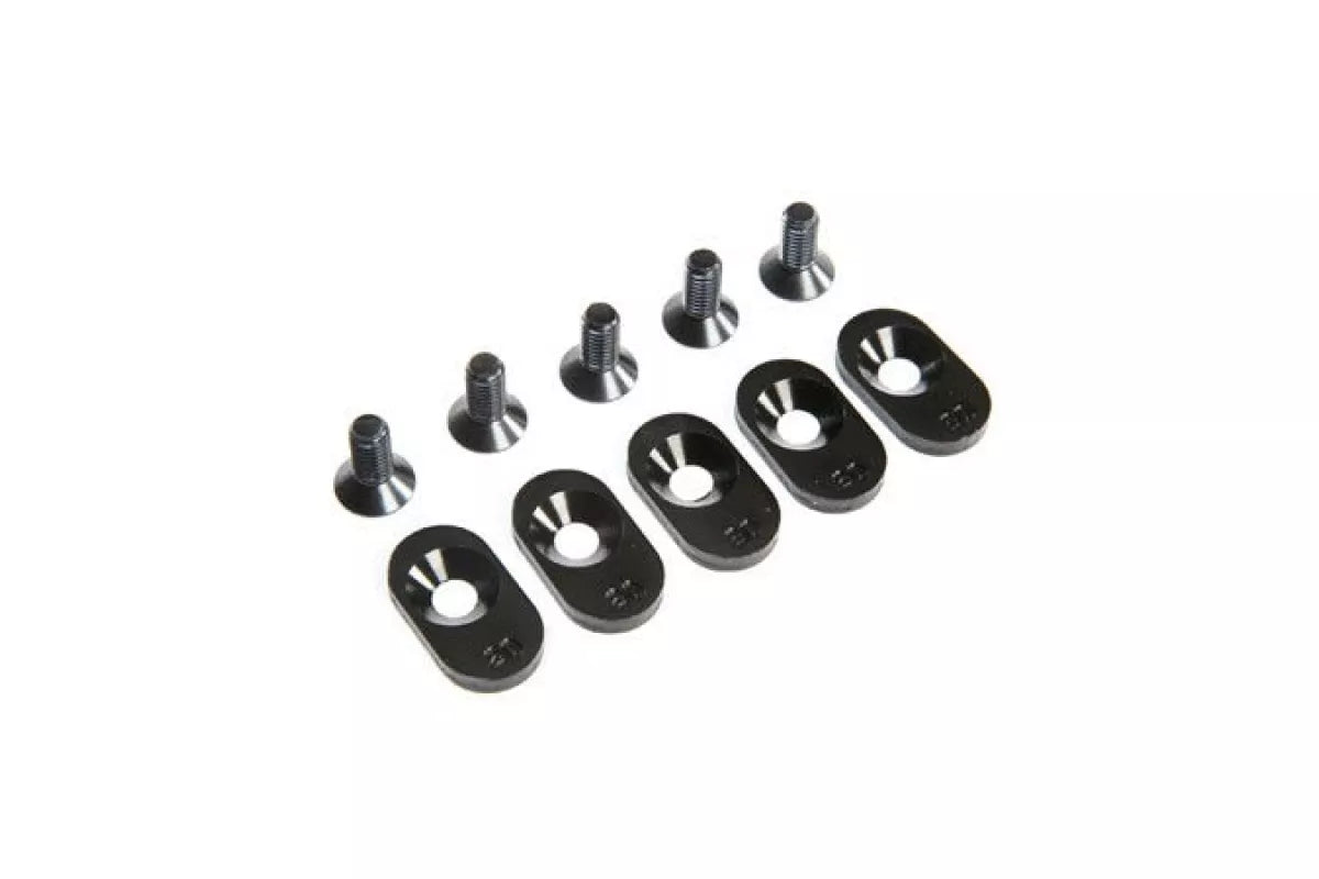 Losi 5IVE-T 2.0 Black Engine Mount Inserts & Screws (20T) 5pcs