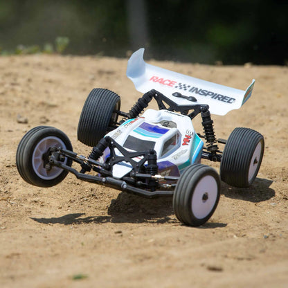 Losi Mini-B 1/16 Brushless 2WD Buggy RTR, Blue, LOS01024T2