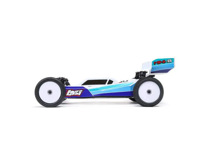 Losi Mini-B 1/16 Brushless 2WD Buggy RTR, Blue, LOS01024T2